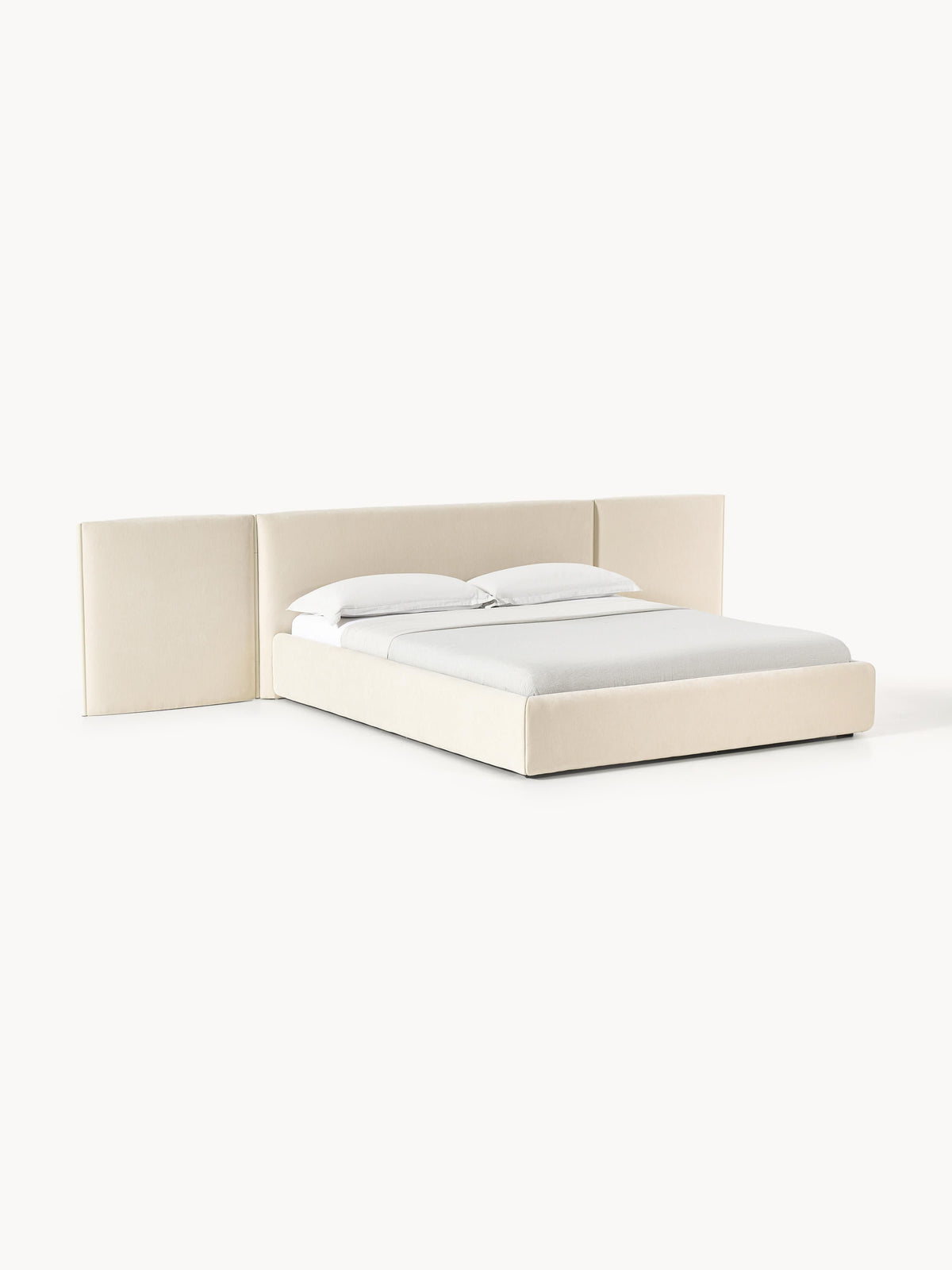 Otalvo Bed with Folding Headboard, Upholstered