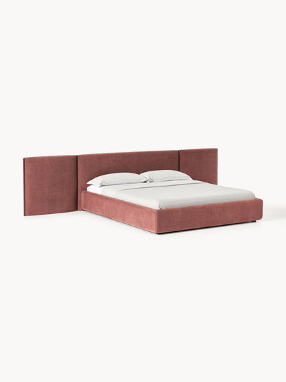 Otalvo Bed with Folding Headboard, Upholstered