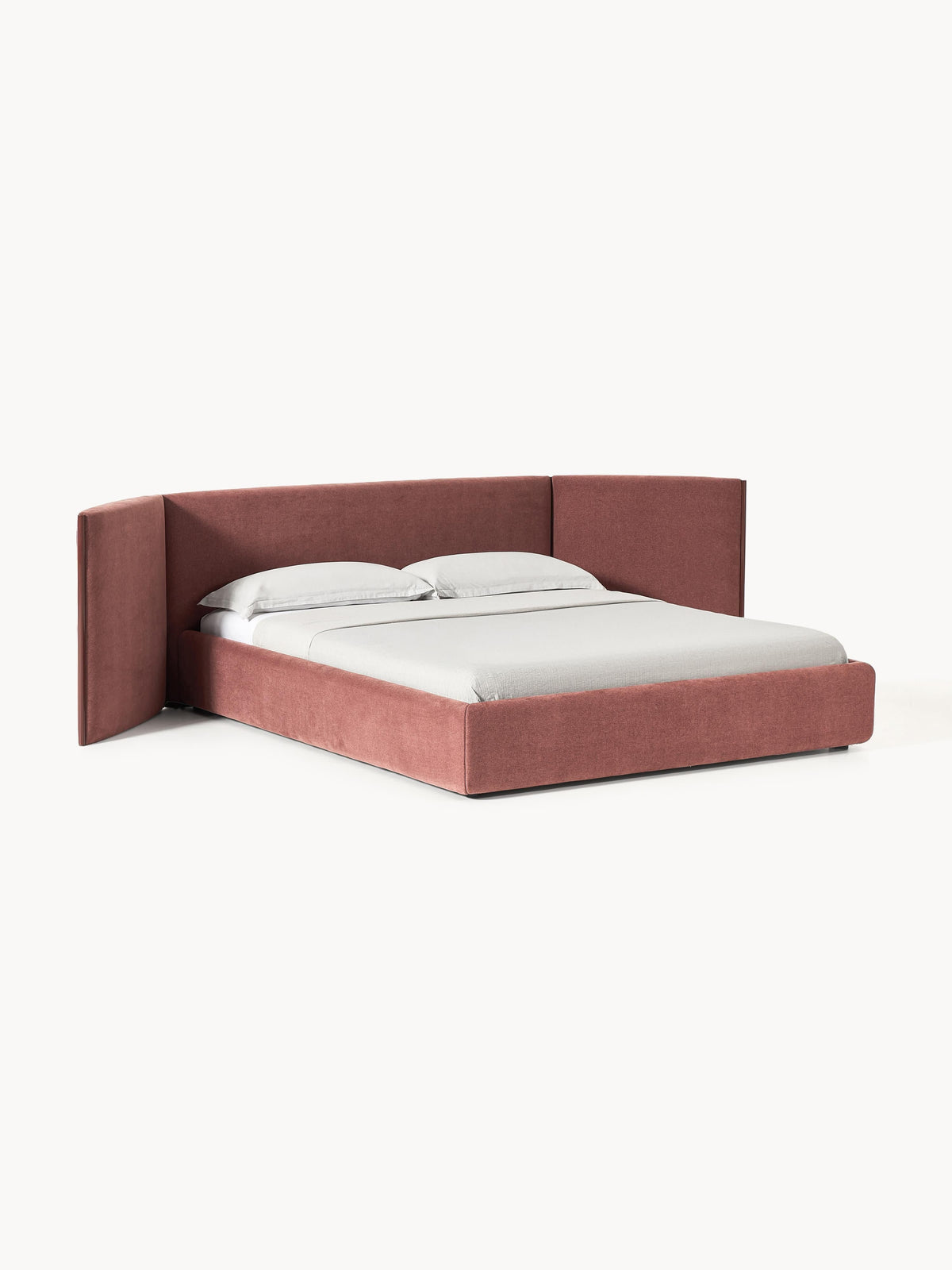 Otalvo Bed with Folding Headboard, Upholstered