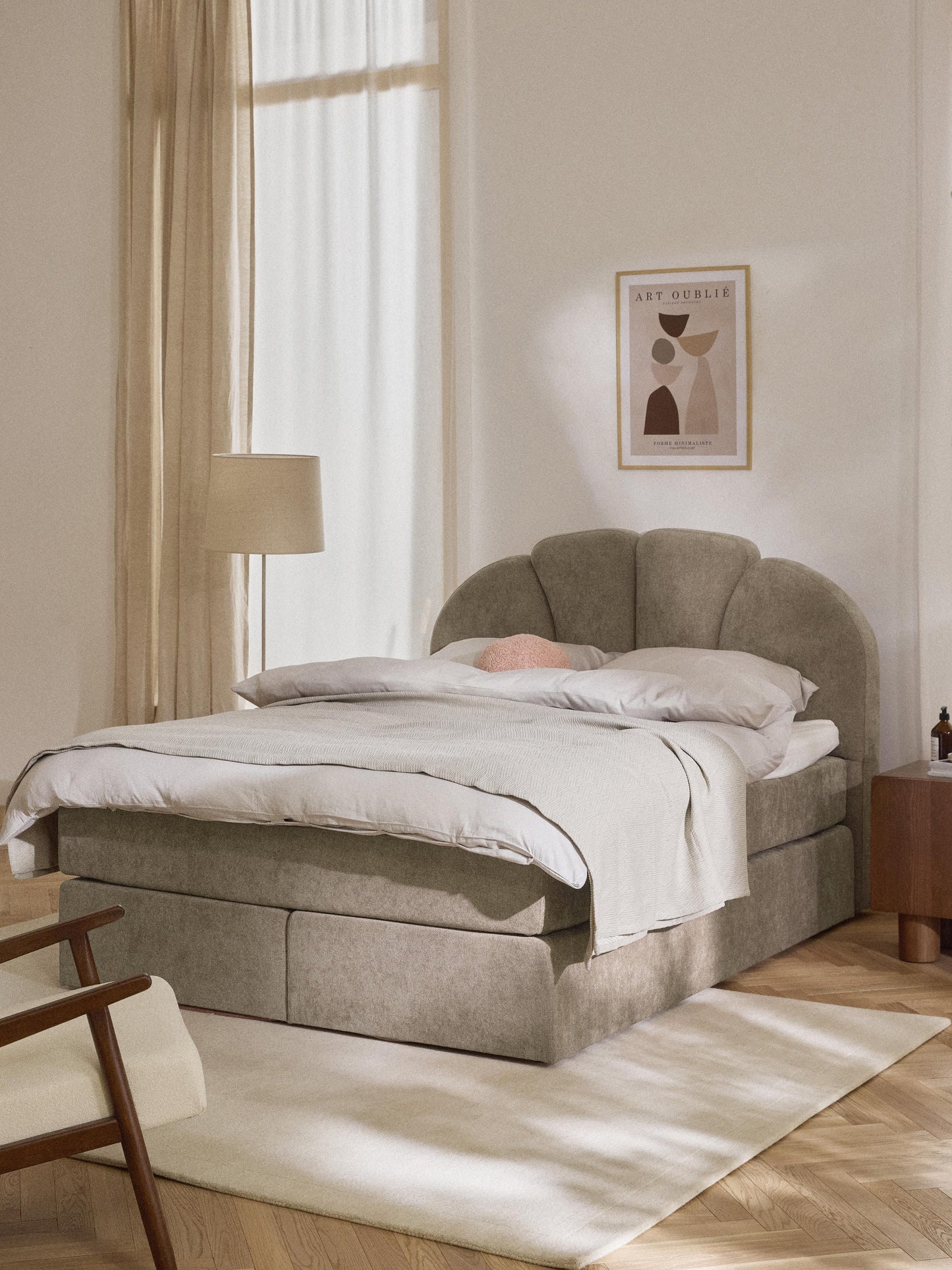 Romfia Bed, Box Spring