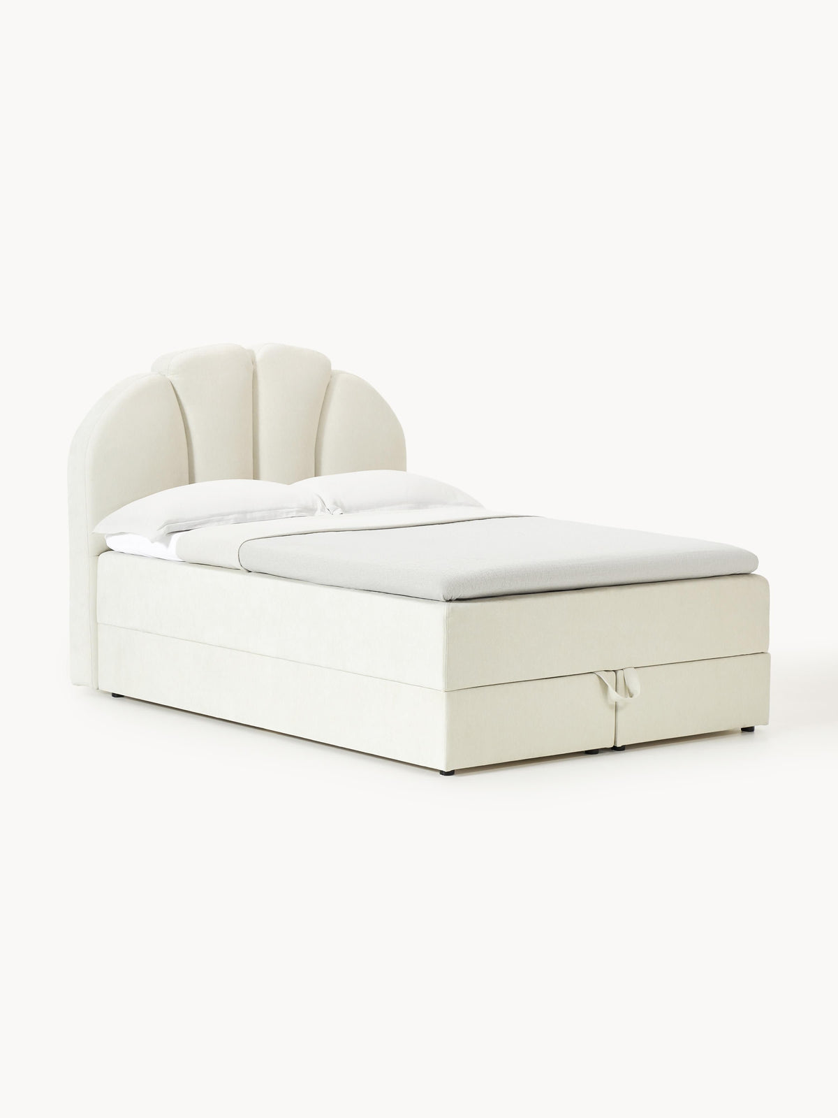 Romfia Box Spring Bed with Storage