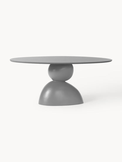 Sahrino Oval Dining Table with Organic Design, 180 x 90 cm