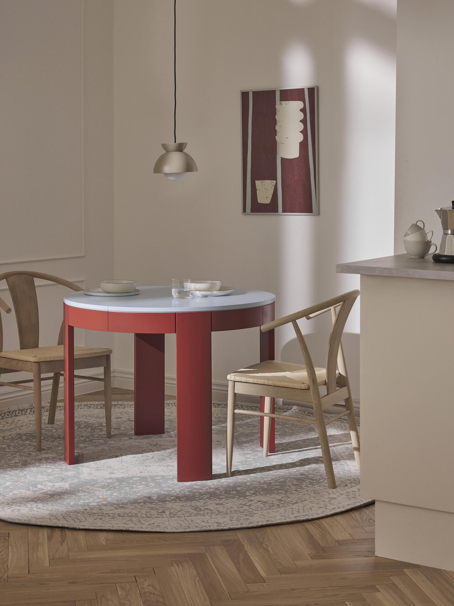 Samora Extendable Dining Table, 100 - 140 x 75 cm