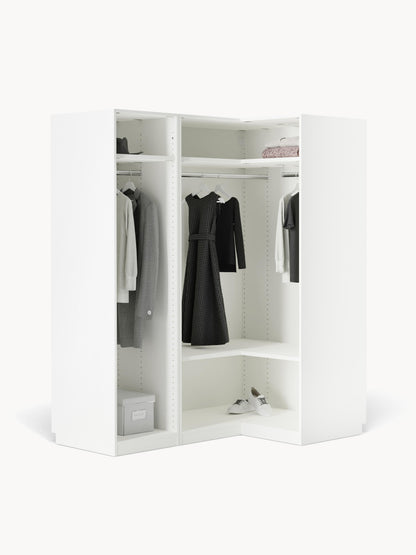 Simfia Modular Corner Wardrobe, 165 cm Wide, in Various Sizes