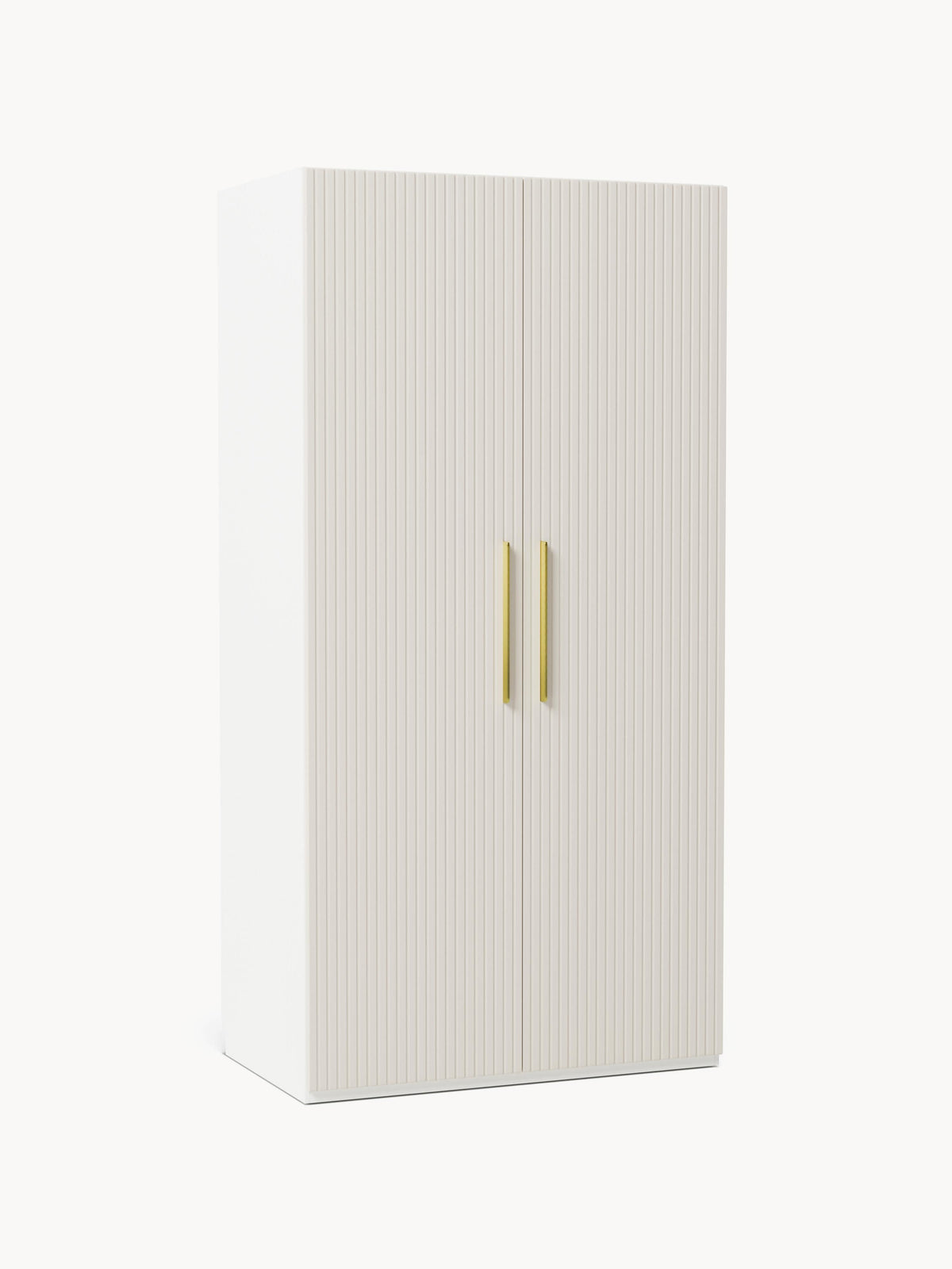 Simfia Modular Hinged-Door Wardrobe, 100 cm Wide, in Various Sizes