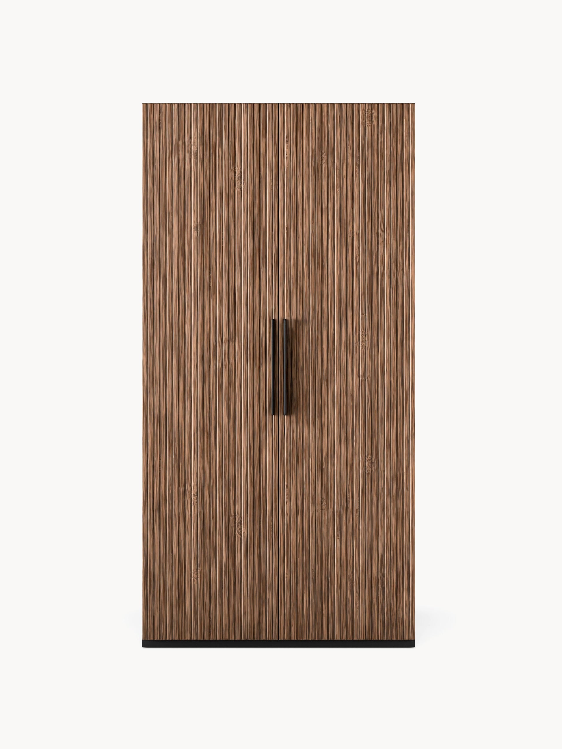 Simfia Modular Hinged-Door Wardrobe, 100 cm Wide, in Various Sizes