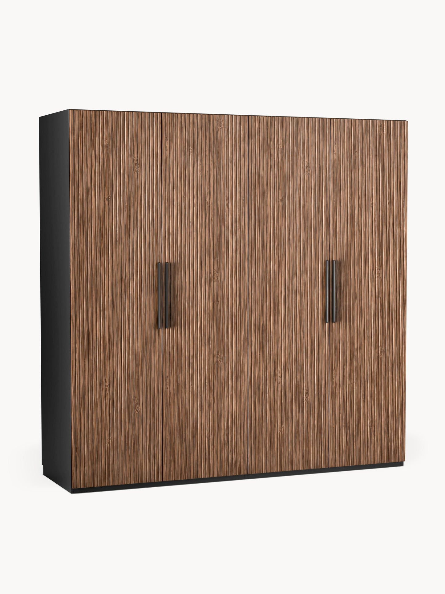 Simfia Modular Hinged-Door Wardrobe, 200 cm Wide, in Various Sizes