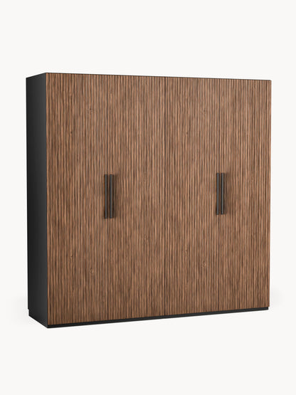 Simfia Modular Hinged-Door Wardrobe, 200 cm Wide, in Various Sizes