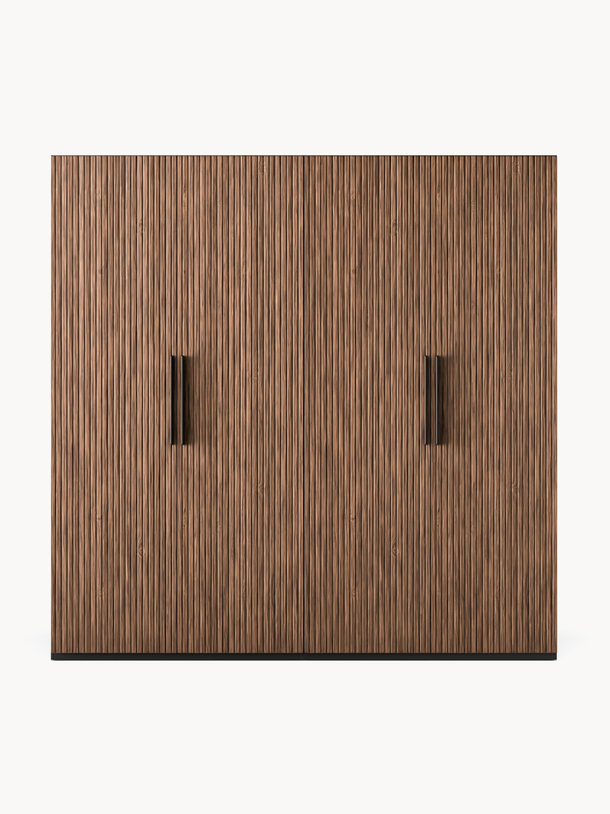Simfia Modular Hinged-Door Wardrobe, 200 cm Wide, in Various Sizes