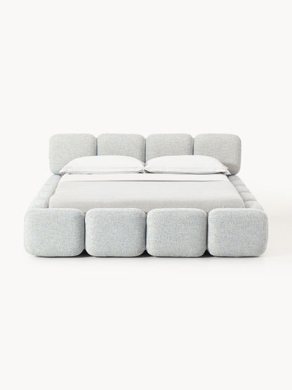 Taylenza Bouclé Upholstered Bed