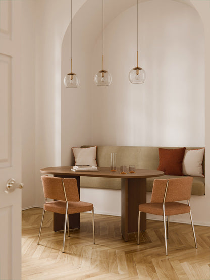 Tonmoine Wooden Oval Dining Table, in Various Sizes