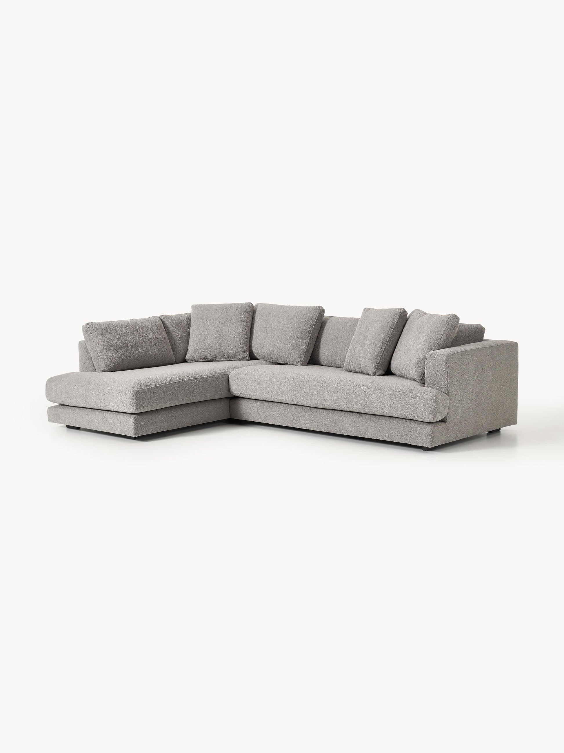 Triverno Corner Sofa in Bouclé