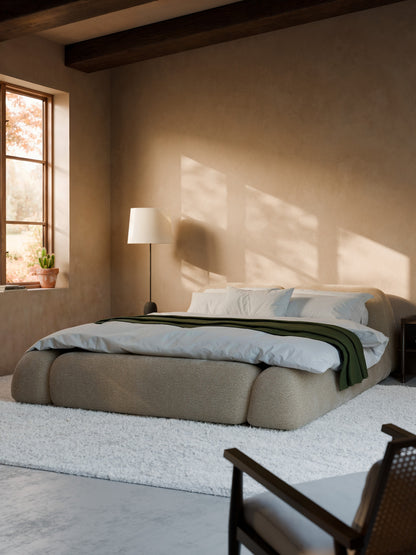 Wolzania Bed, Upholstered