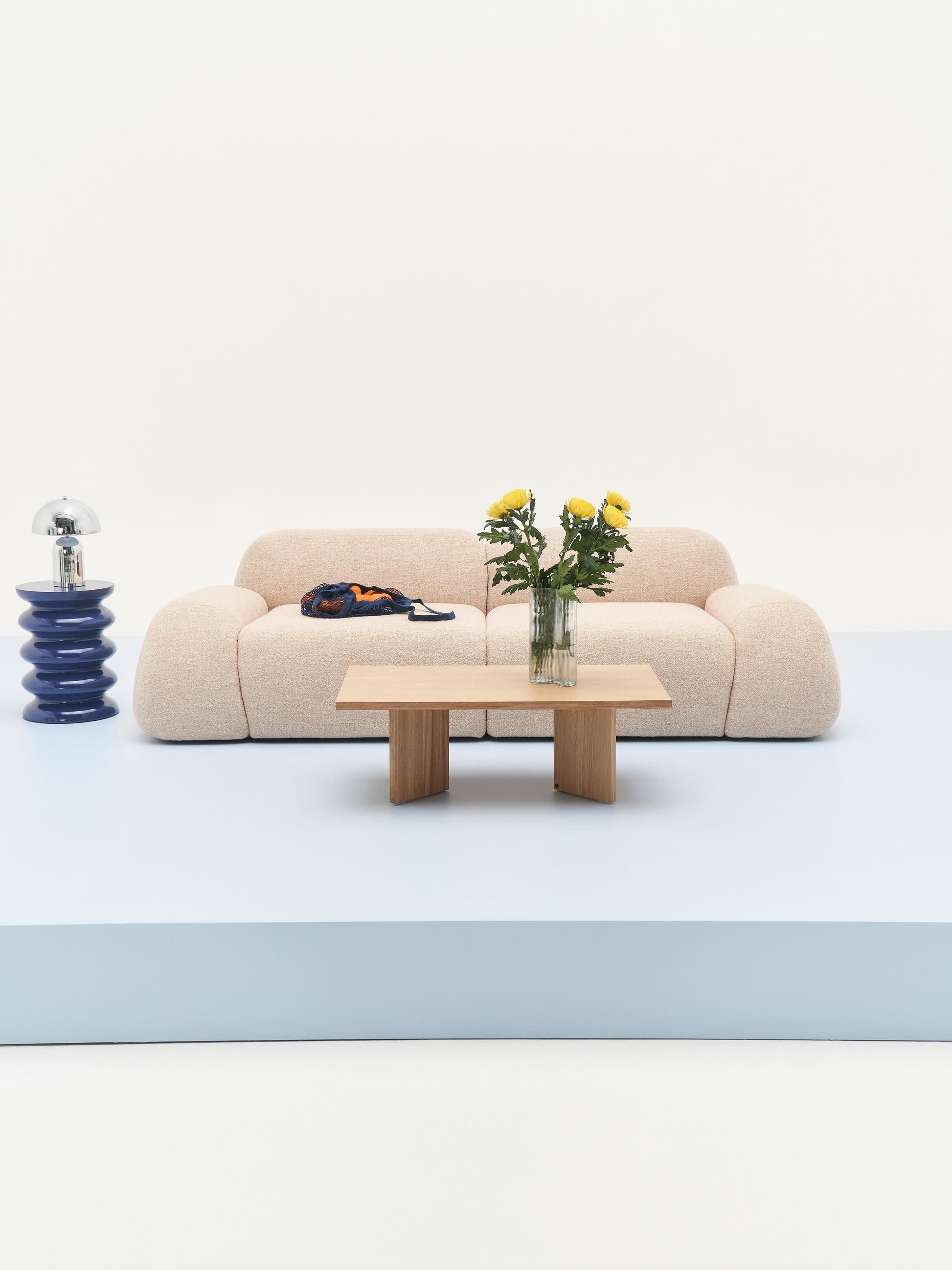 Wolzania Bouclé Corner Module