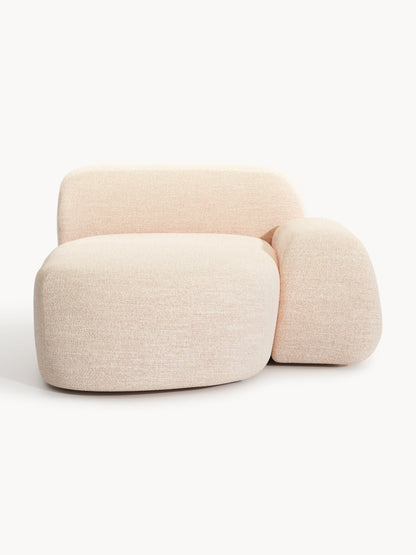 Wolzania Chaise Corner Module in Bouclé