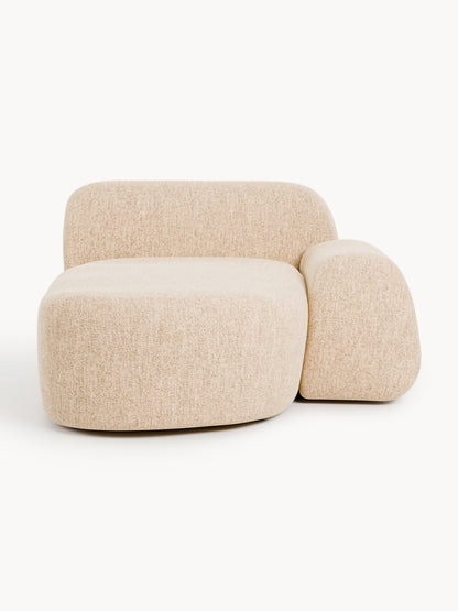 Wolzania Chaise Corner Module in Bouclé