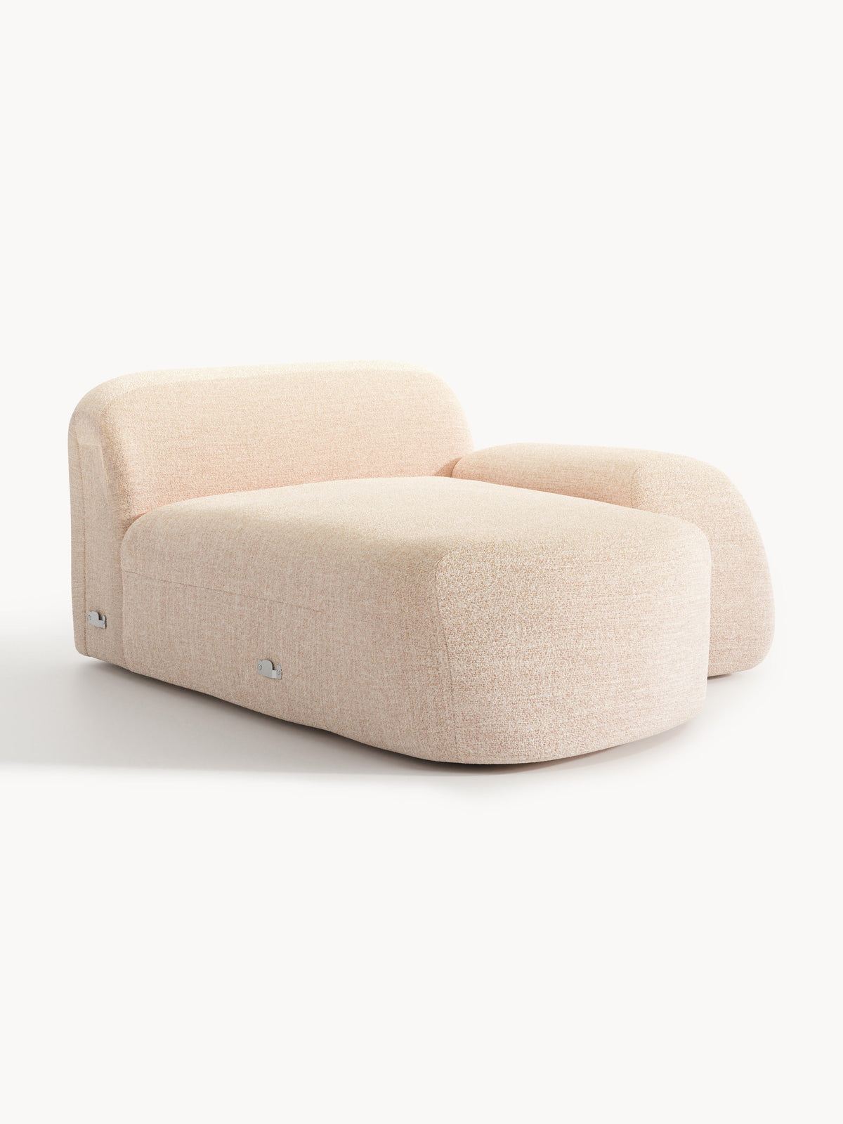Wolzania Chaise Corner Module in Bouclé