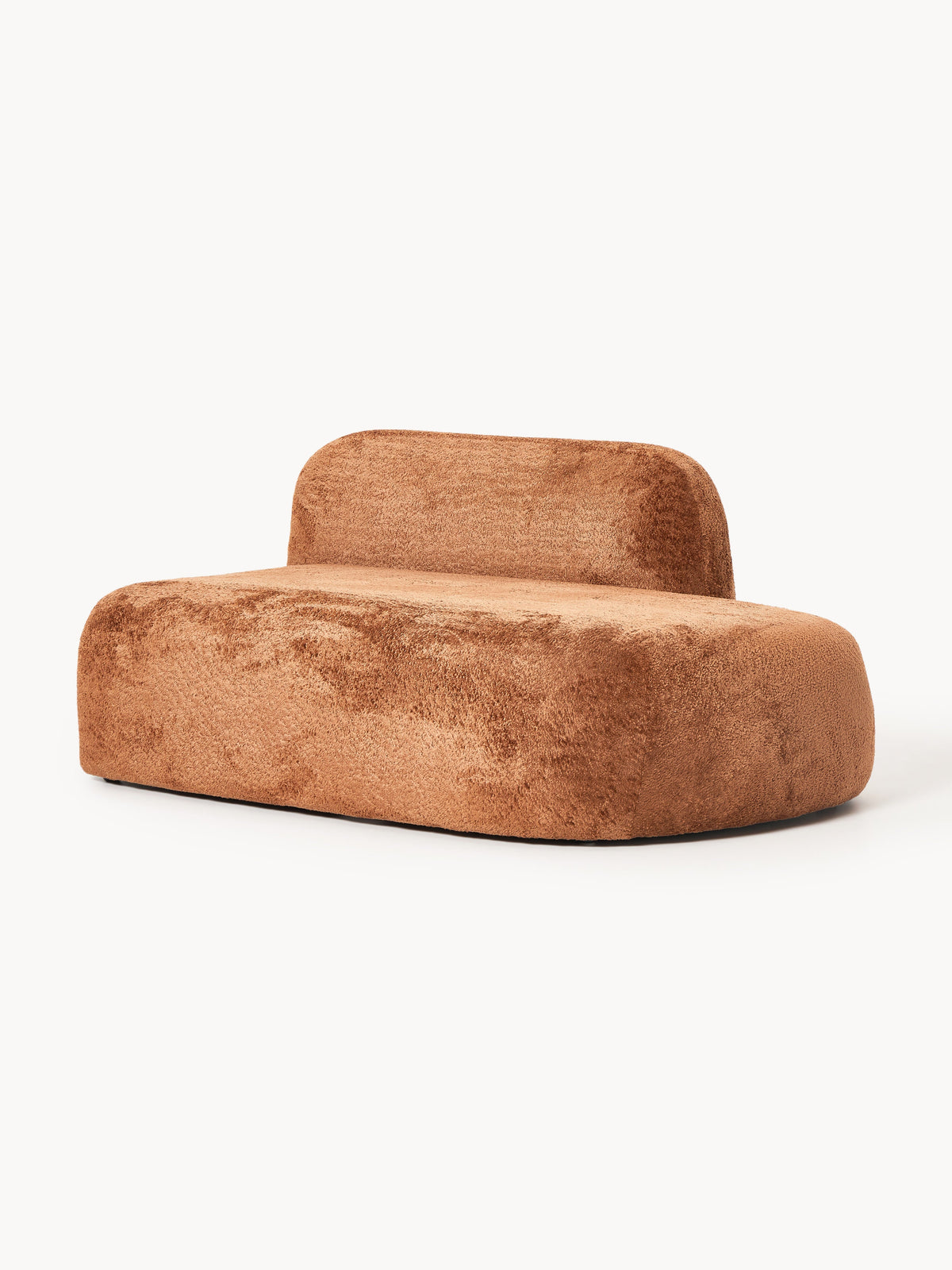 Wolzania Chaise in Teddy Bouclé
