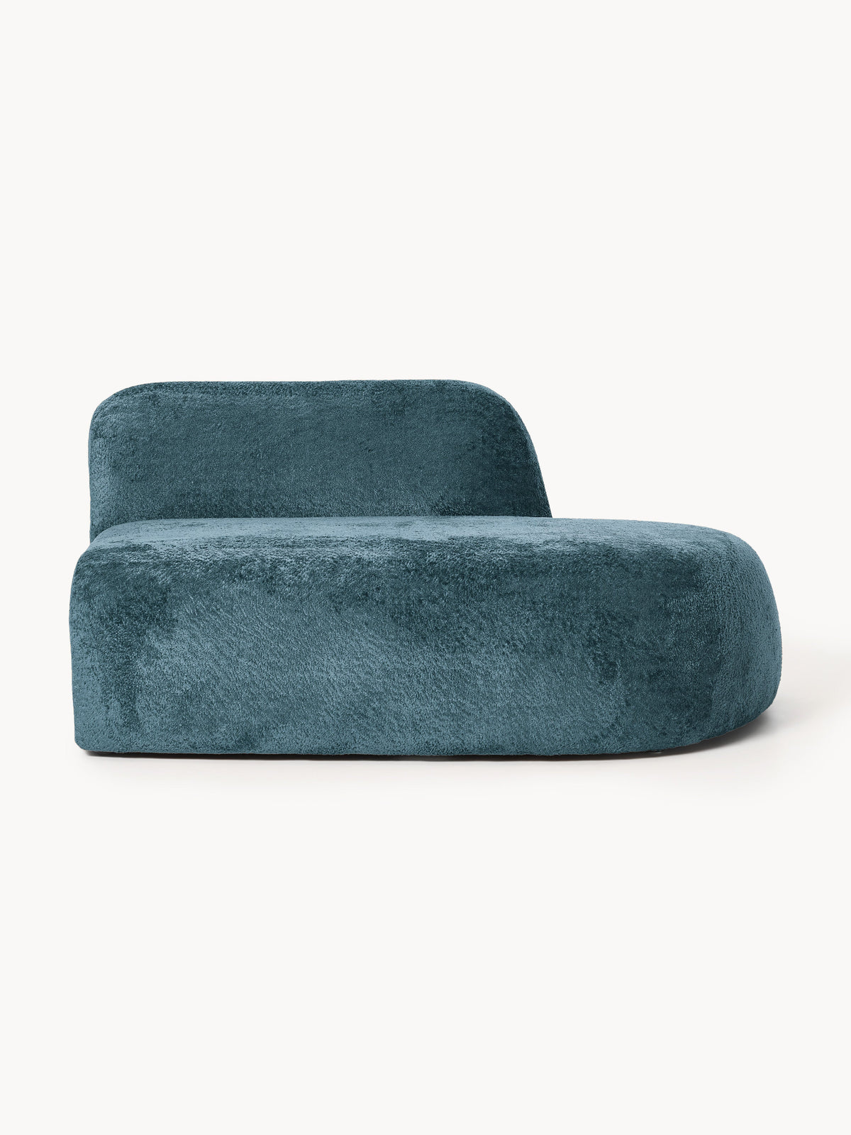 Wolzania Chaise in Teddy Bouclé