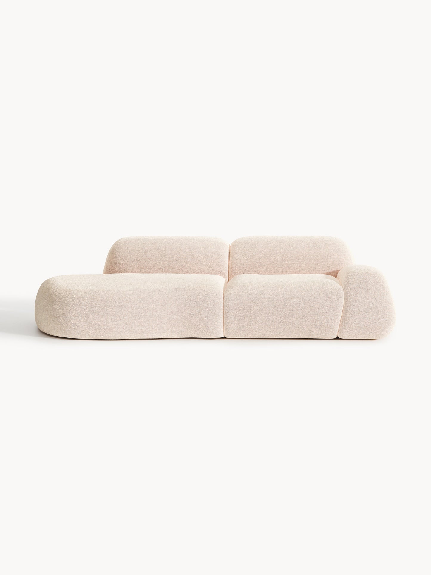 Wolzania Modular Chaise (3-Seater) in Bouclé