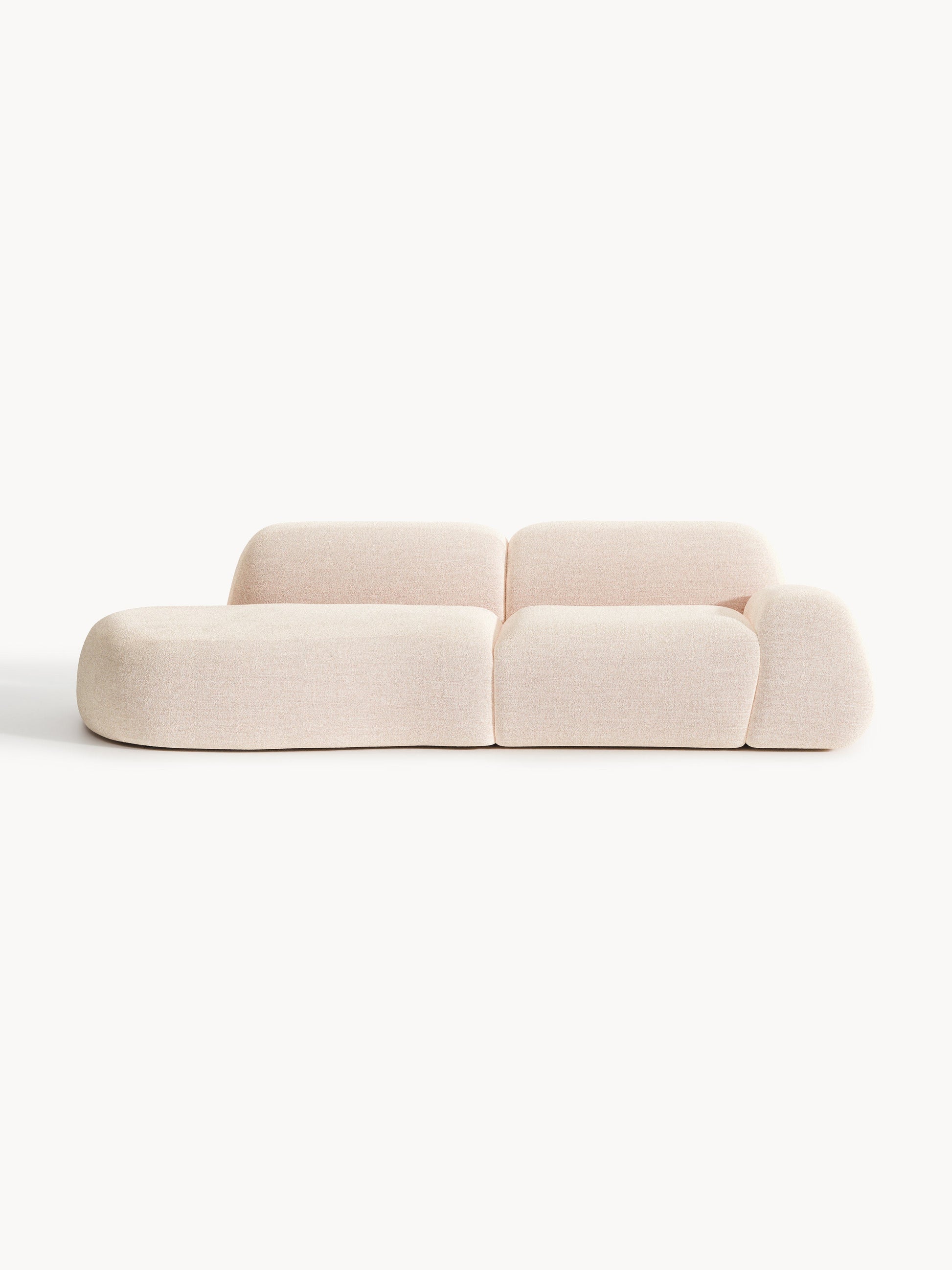 Wolzania Modular Chaise (3-Seater) in Bouclé