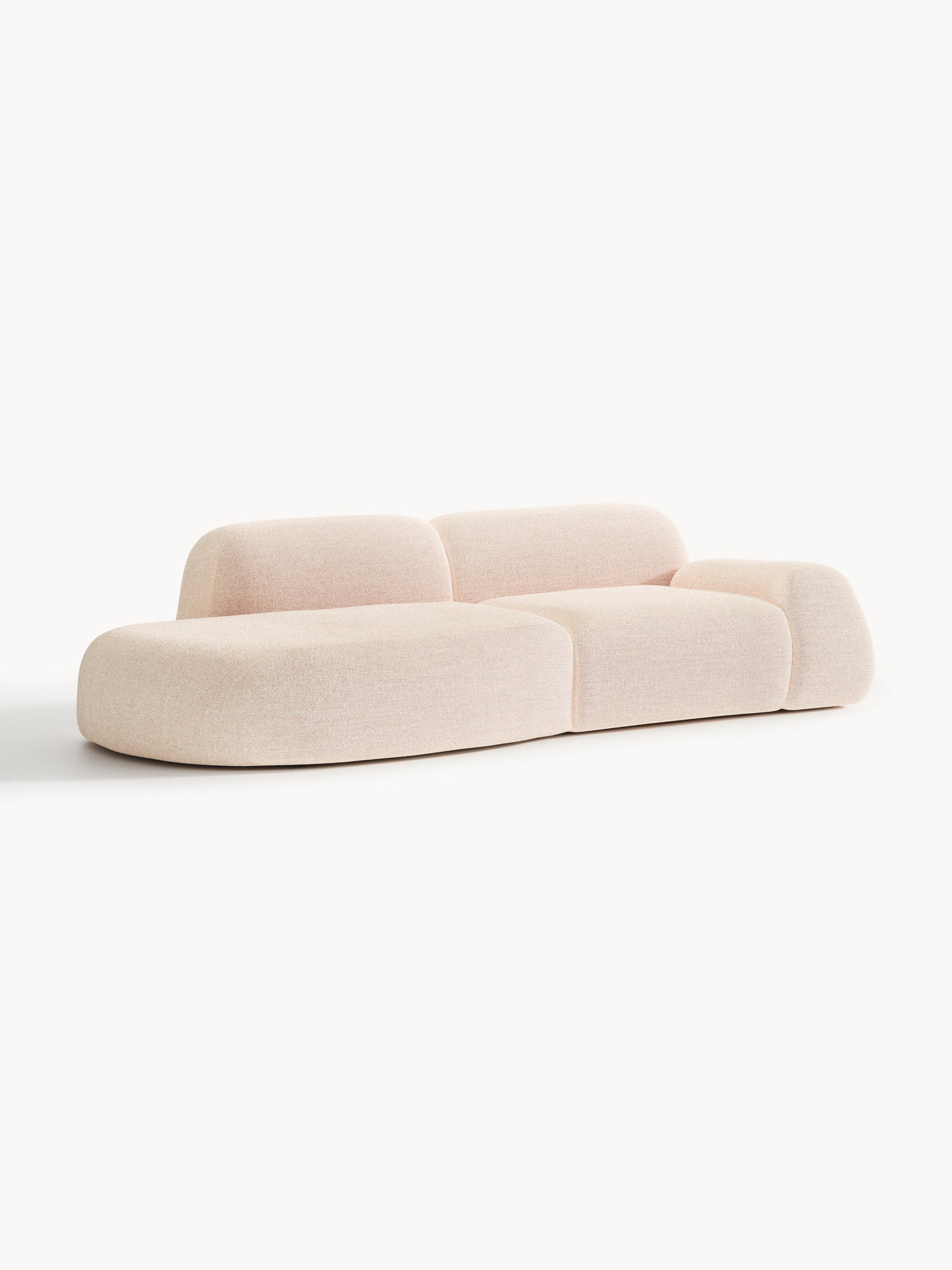 Wolzania Modular Chaise (3-Seater) in Bouclé