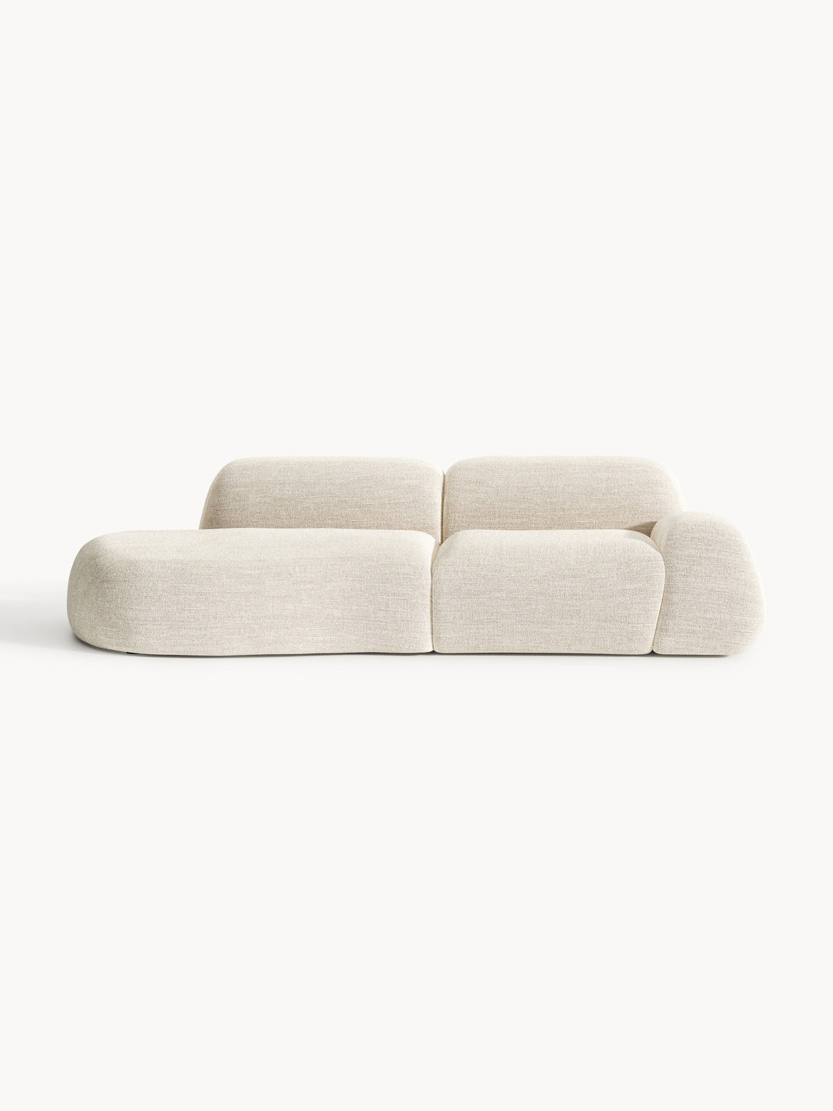 Wolzania Modular Chaise (3-Seater) in Bouclé