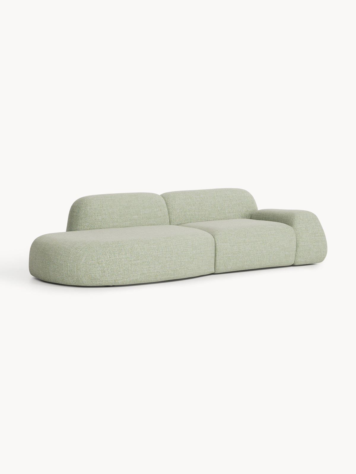 Wolzania Modular Chaise (3-Seater) in Bouclé