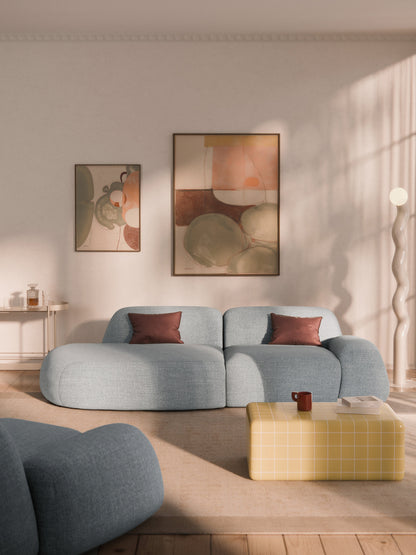 Wolzania Modular Chaise (3-Seater) in Bouclé
