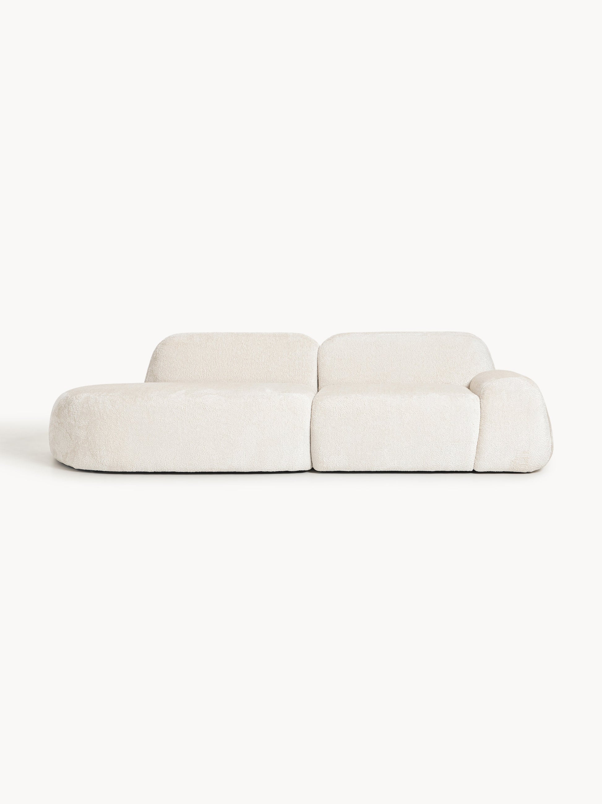 Wolzania Modular Chaise in Teddy Bouclé (3-Seater)