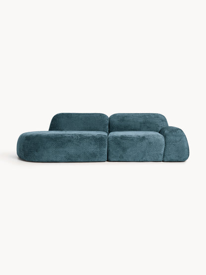 Wolzania Modular Chaise in Teddy Bouclé (3-Seater)
