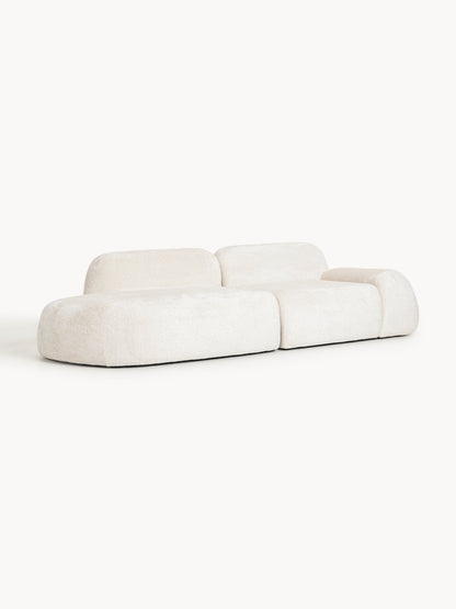Wolzania Modular Chaise in Teddy Bouclé (3-Seater)