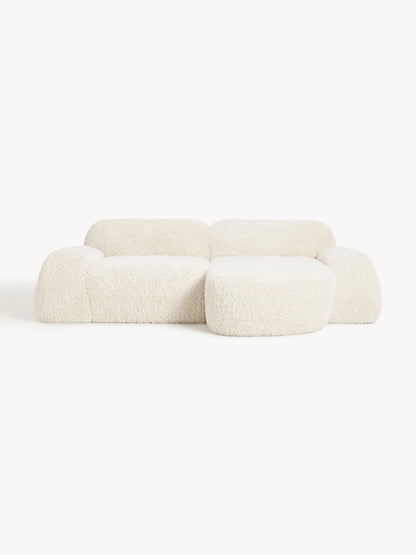 Wolzania Modular Corner Sofa (3-Seater) in Teddy