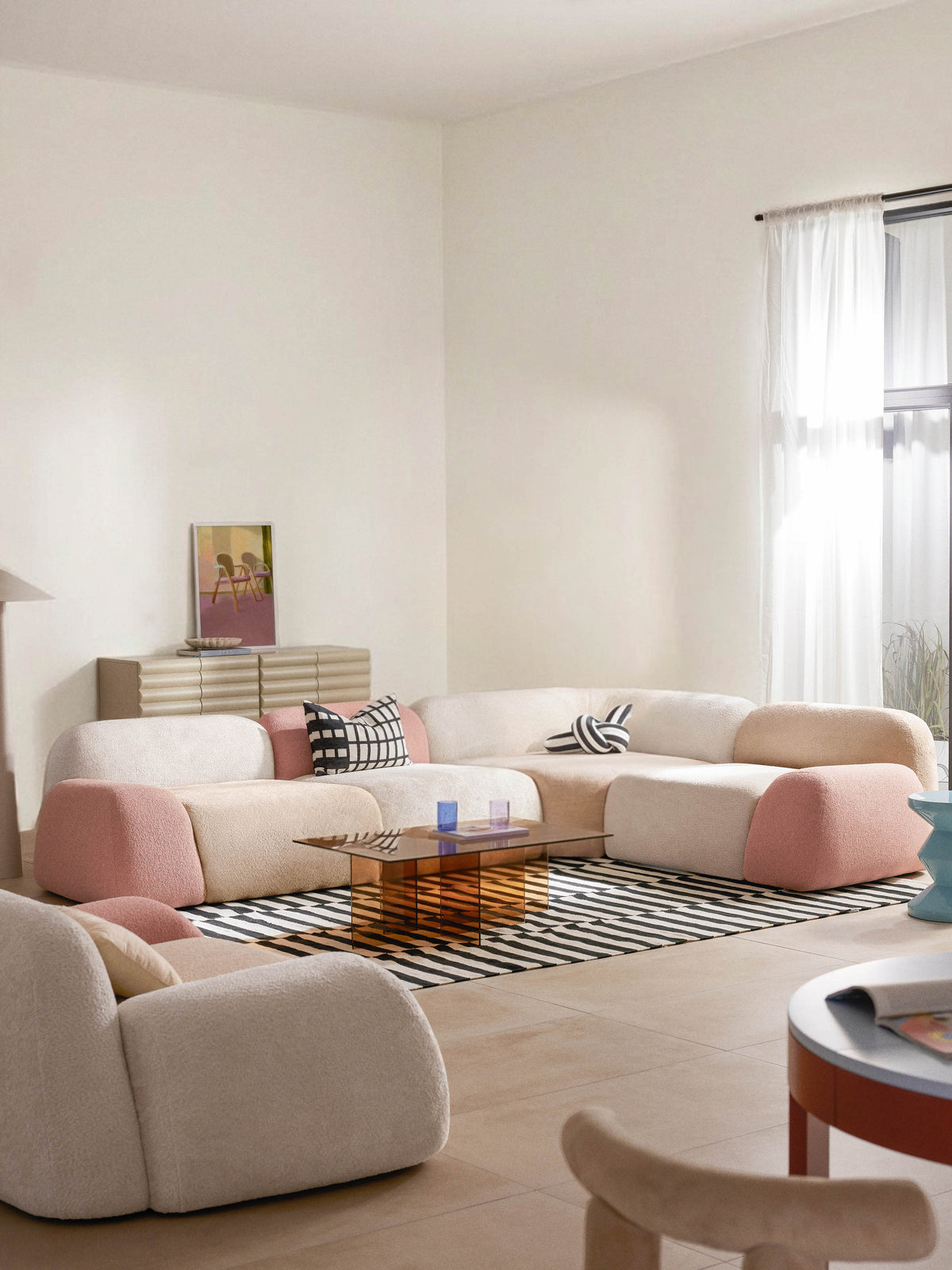 Wolzania Modular Corner Sofa (4-Seater), Fuorisalone Edition