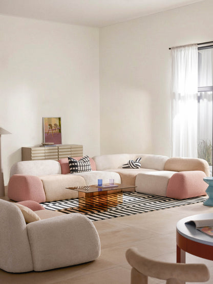 Wolzania Modular Corner Sofa (4-Seater), Fuorisalone Edition