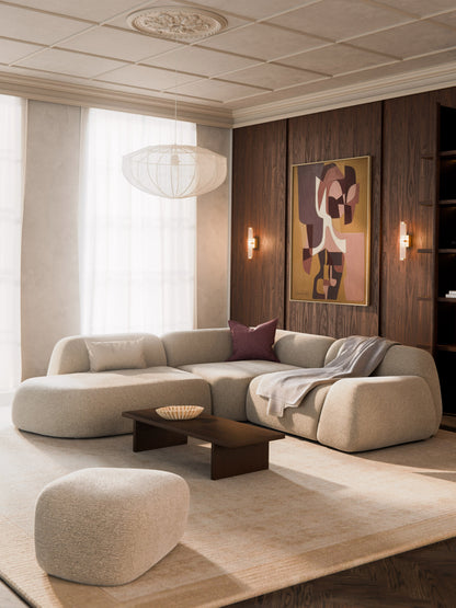 Wolzania Modular Corner Sofa (4-Seater) with Chaise Longue