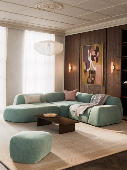 Wolzania Modular Corner Sofa (4-Seater) with Chaise Longue