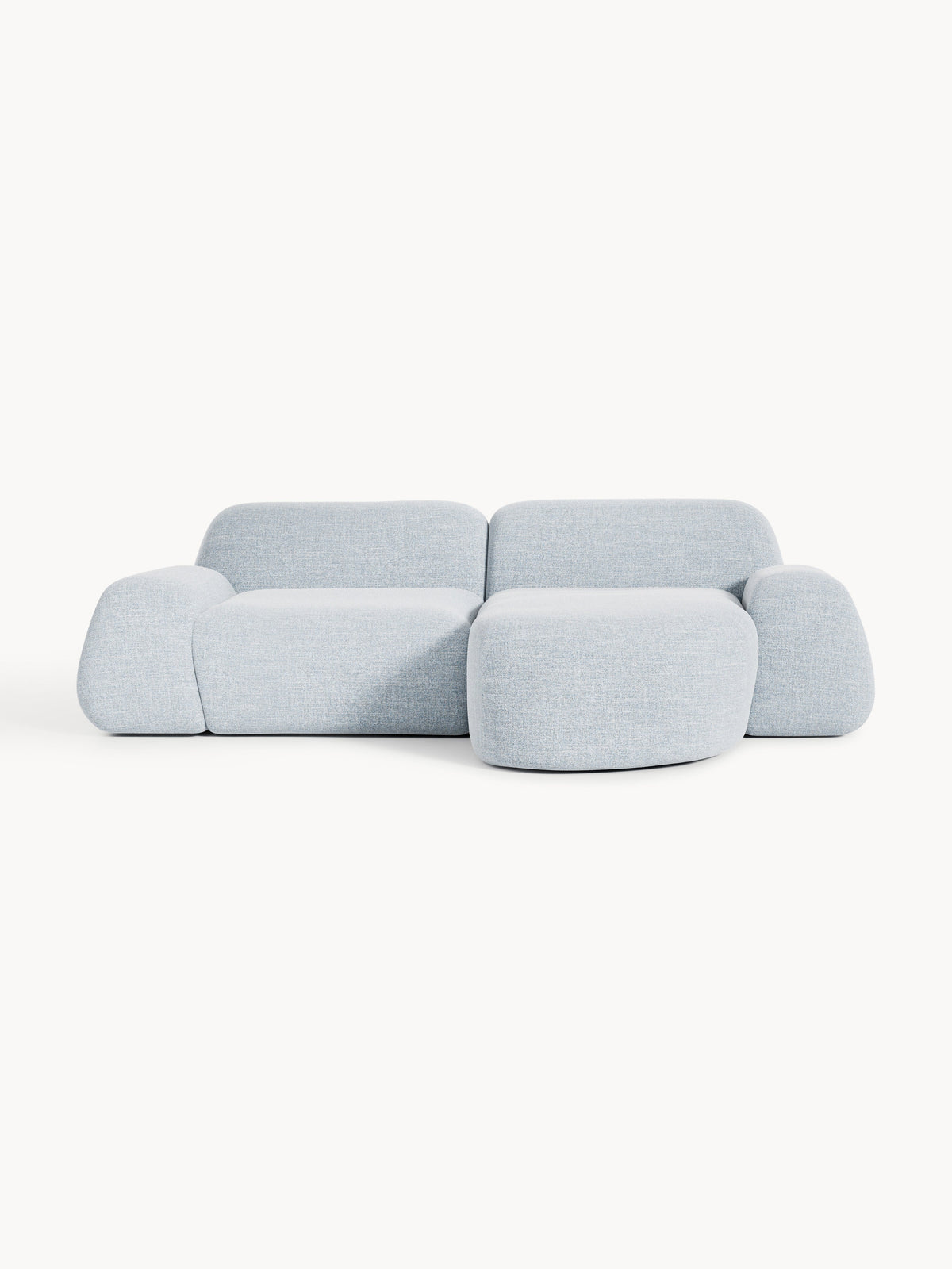Wolzania Modular Corner Sofa, Bouclé, 3-Seater