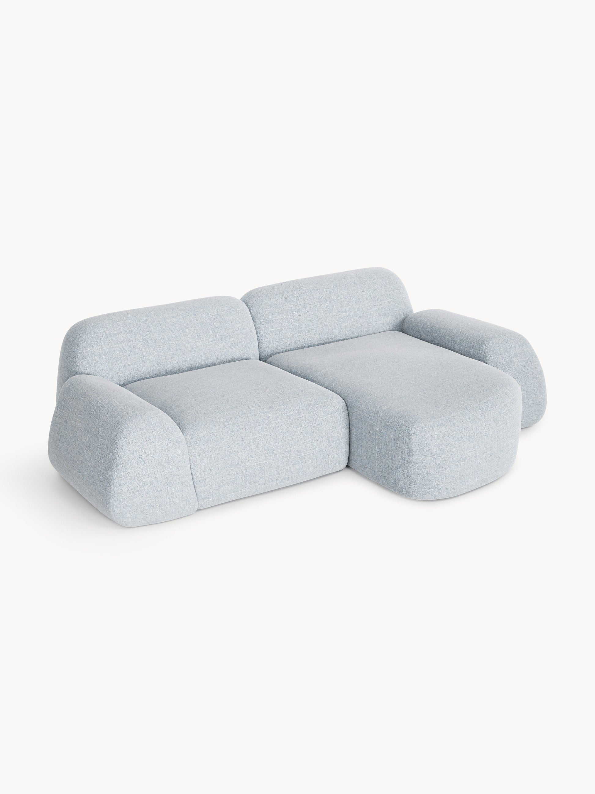 Wolzania Modular Corner Sofa, Bouclé, 3-Seater