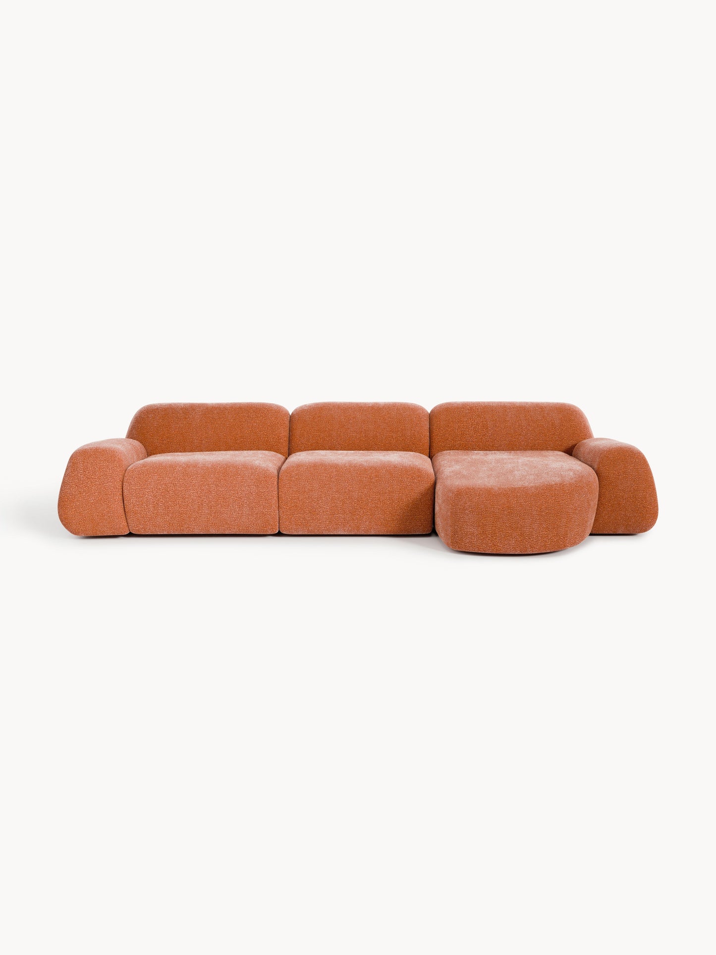 Wolzania Modular Teddy Corner Sofa (4-Seater)