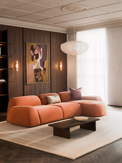 Wolzania Modular Teddy Corner Sofa (4-Seater)