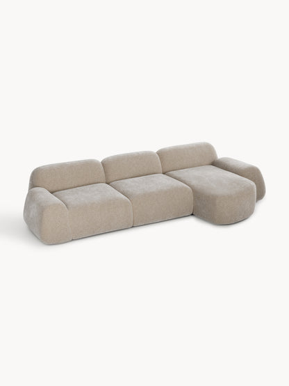 Wolzania Modular Teddy Corner Sofa (4-Seater)