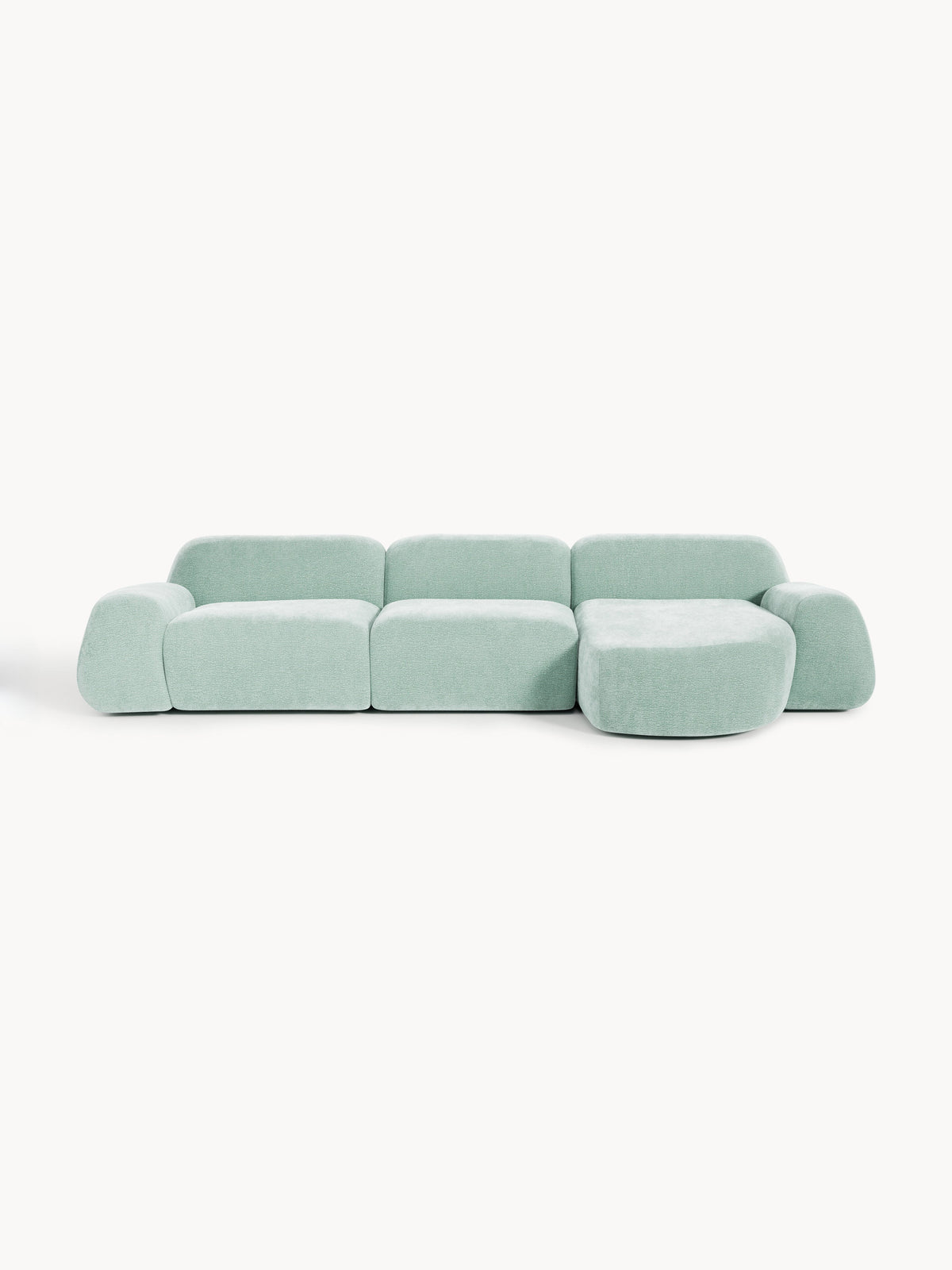 Wolzania Modular Teddy Corner Sofa (4-Seater)