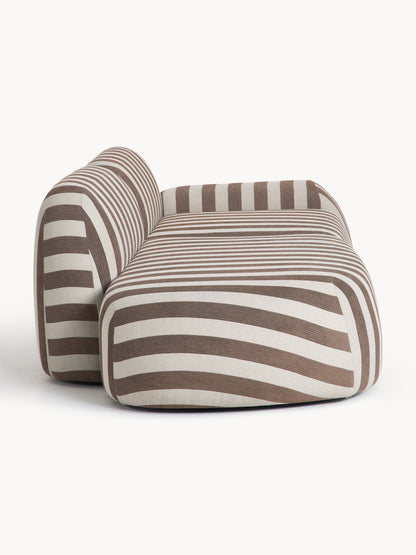 Wolzania Striped Modular Sofa (3-Seater)