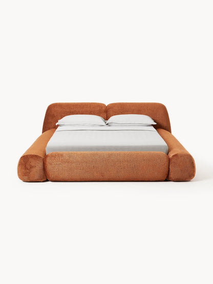 Wolzania Teddy Bouclé Upholstered Bed